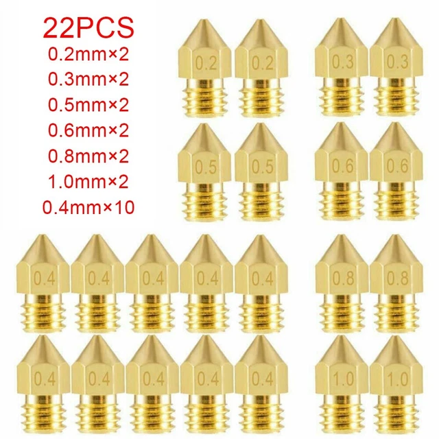 Ugelli Nebulizzatori In Ottone Con Foro Da 0,8 Mm E Filettatura 10/24 UNC – Ricambi Per Sistemi Di Raffreddamento Outdoor, Serre E Patio - 2