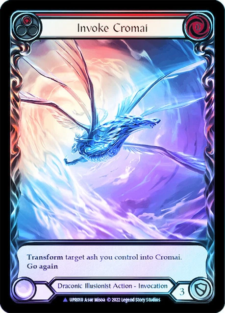 FAB COLD FOIL Invoke Cromai // Cromai (Marvel)  – Uprising Card # 010