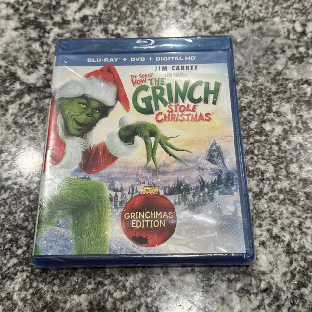 DR SEUSS HOW THE GRINCH STOLE CHRISTMAS GRINCHMAS EDITION Blu-Ray DVD ...