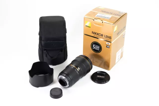 Nikon AF-S Zoom-Nikkor 24-70 mm f/2.8E ED VR Guter Zustand, Nikon justiert
