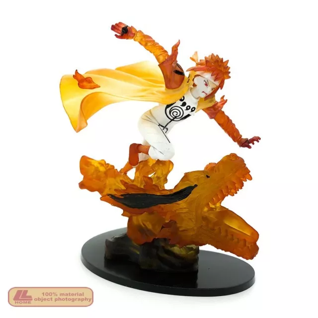 Anime ninja Shippuden Namikaze Minato Six Paths Sage Nine Tails Figure Toy Gift