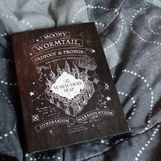 WIZARDING WORLD HARRY Potter Hogwarts Marauders Map Wall Hanging