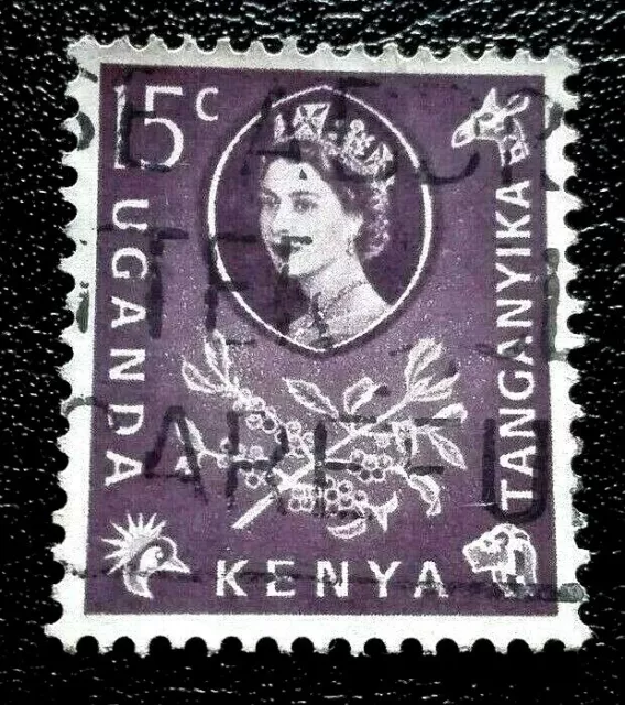 Kenya, Uganda and Tanganyika:1960 Flowers, Animals and.Rare & Collectible Stamp.