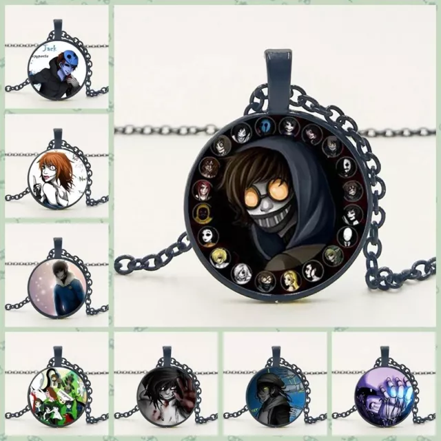 Zelda Majora Mask Creepy Pasta Ben 10 Silver Pendant Necklace Free Gift Bag