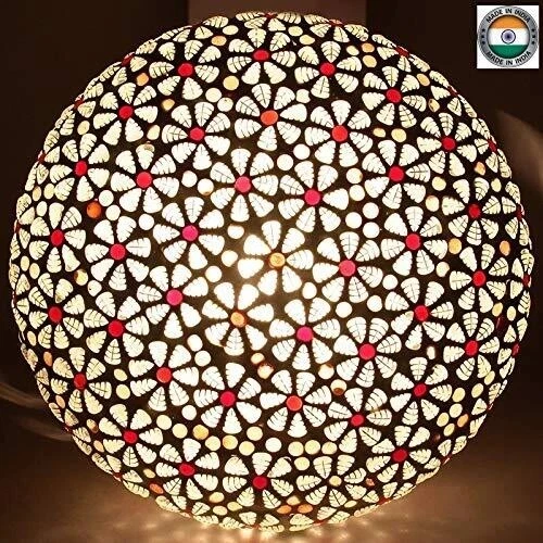 Turco Marocchino Stile Mosaico Multicolore Lampada Da Tavolo Lampada Da - Foto 7