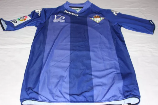 Camiseta Oficial Vintage Real Betis Balompie Del Centenario Marca Kappa Talla S