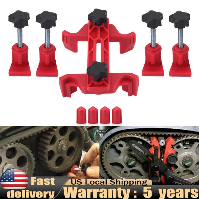 UNIVERSAL CAMSHAFT DUAL Cam Clamp Alignment Timing Belt Gear Locking
