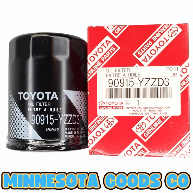 GENUINE TOYOTA GENUINE Toyota Oil Filter 90915-YZZD3 £4.94 - PicClick UK