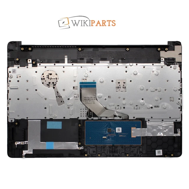 ERSETZEN HP 15-DW1031NS 15-DW3033DX UK Tastatur schwarz Handauflage ...