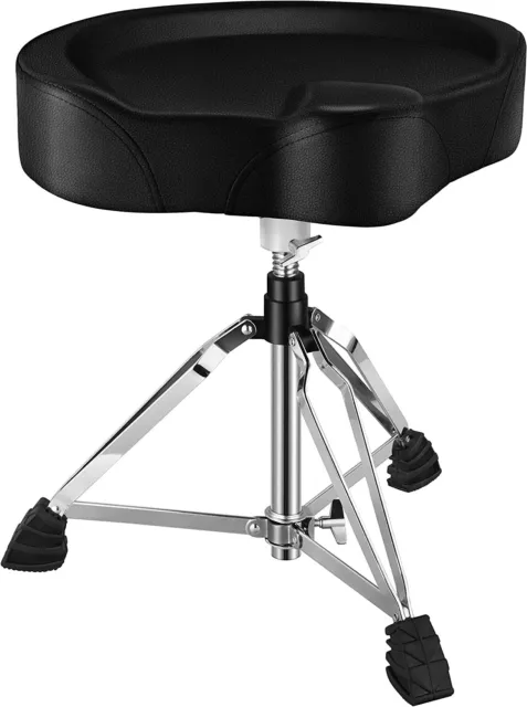 🥁 Donner Drum Throne Widen Motorcycle Style Stool 10cm Thicken Seat Pad Comfort