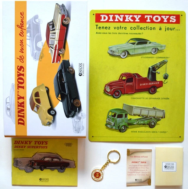 Boite de 6 simca 5 - Dinky Toys Atlas - Réf 35A neuf