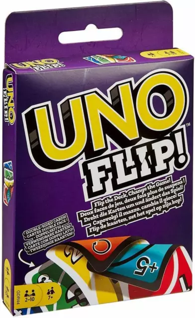 Mattel GDR44 UNO Flip Card Game