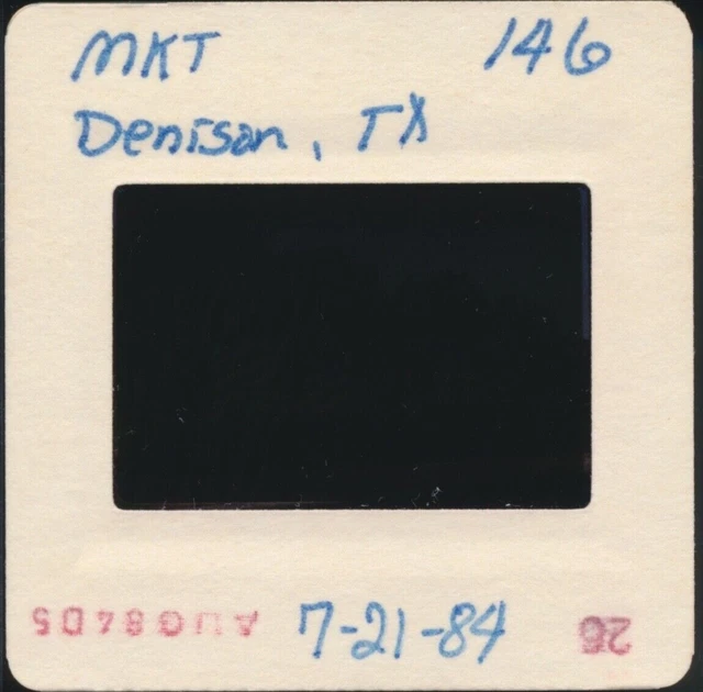 MKT 146 on July 21, 1984 at Denison, TX Original Kodachrome Slide S26 2