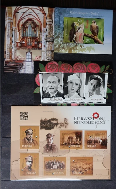 Polnische Briefmarken - 4  Quartal 2019
