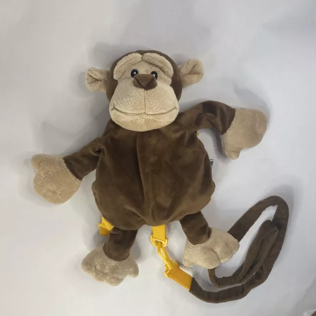 Animal Planet Children Toddler Monkey Plush Safety Harness Walking Leash Backpk