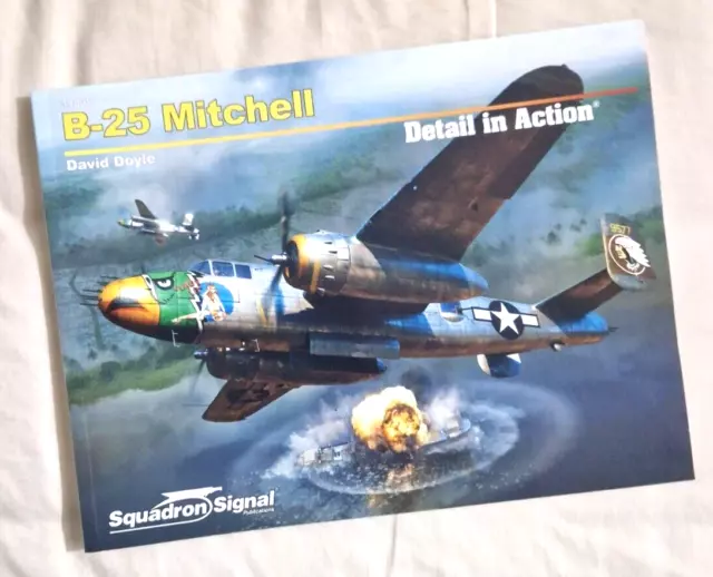 B-25 MITCHELL DETAIL IN ACTION SS39008 Book David Doyle USAF Aircraft Bomber WW2