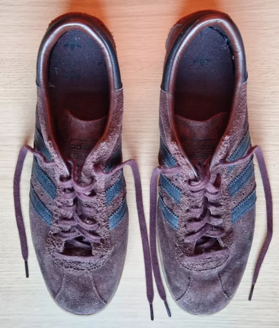 adidas tobacco brown suede