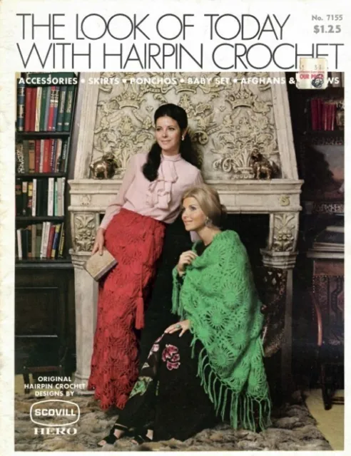 The Look of Today with Hairpin Crochet 7155 Skirts Poncho Afghans & More Hero