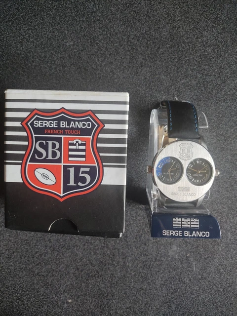 Montre serge blanco rugby dual sales