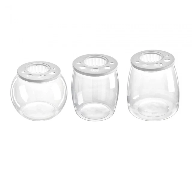 Fish Tank Desktop Fashionable Clear with Hollow Top Cover Fish Bowl Aquarium for