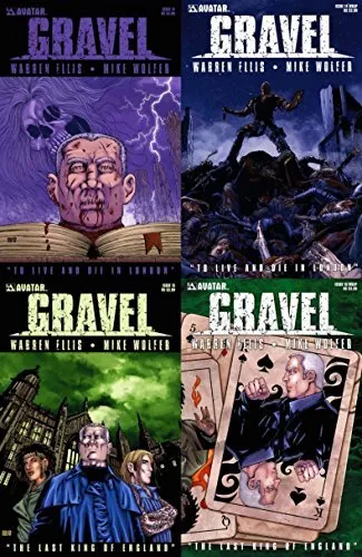 Gravel #14-15 (2008-2010 ) Avatar Press Comics - 4 Comics