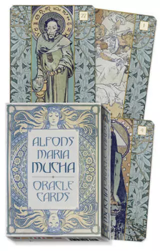 Alfons Maria Mucha Oracle Cards - Cards By Mucha, Alfons Maria - GOOD