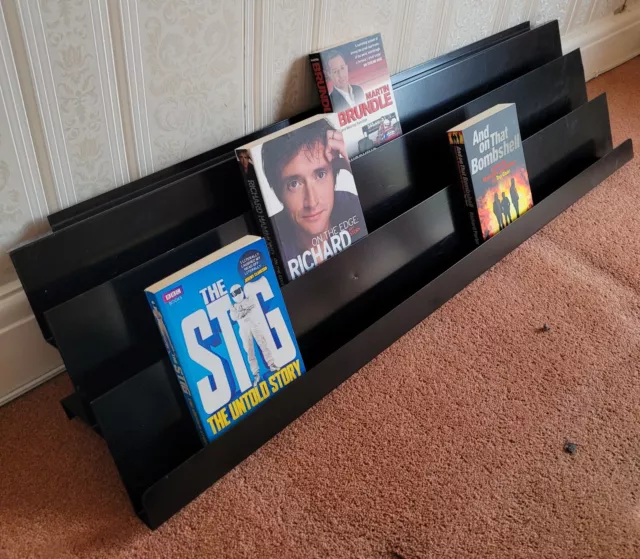 Slatwall Book Shelf, Rack for Shop Display Fitting also for Brochures, Magazines