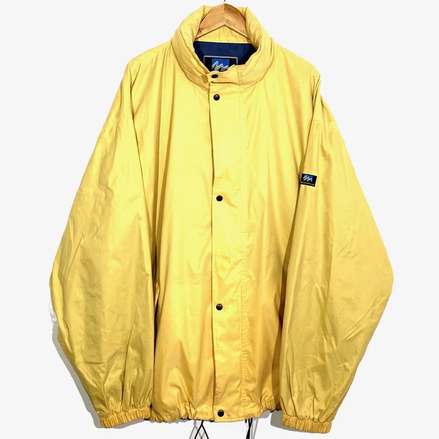 Veste vintage coupe vent sequins jaune violet blanc orange Femme XL - Vêtements