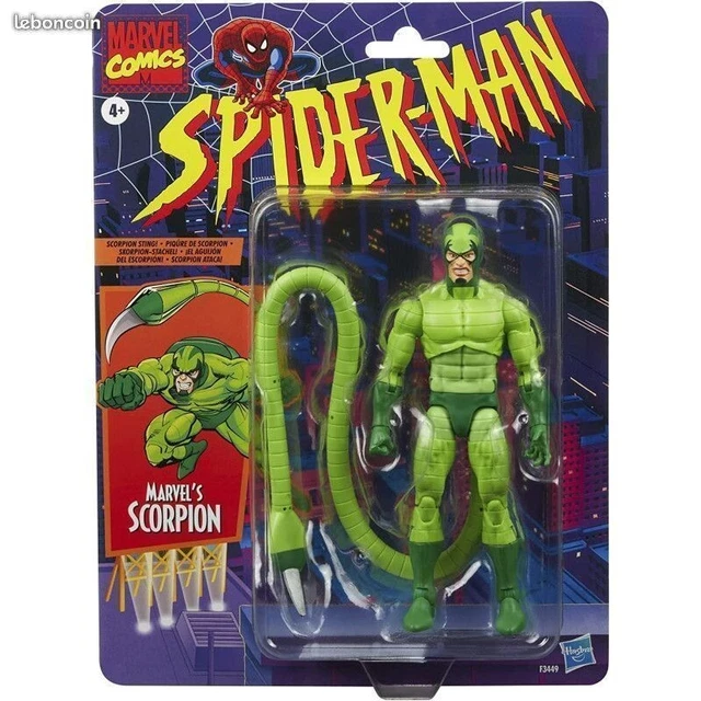 Lot d'anciennes figurines Marvel / Spider Man, Hasbro
