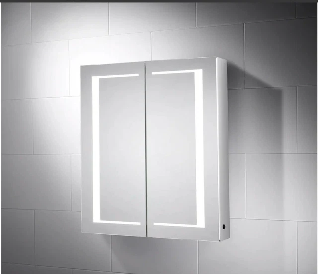 NIMBUS 600X700MM LED Illuminated Bathroom Mirror £180.00