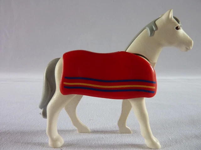 Couverture Rouge Pour Cheval Playmobil – Accessoire De Ferme, Ranch Ou équitation