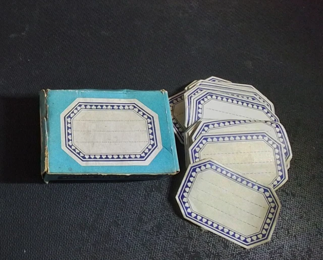 Lot De 2 étiquettes Anciennes Pour Montre NIDEX - OCCASION - Collection