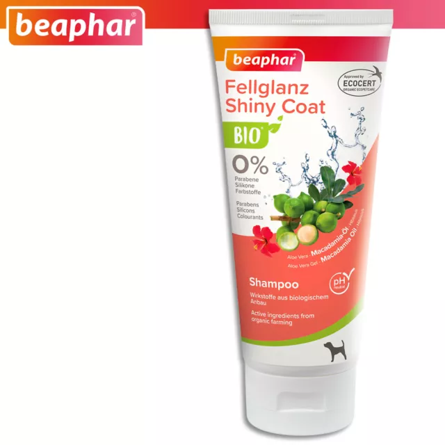 Beaphar 200 ML Bio Shampooing Pelage Brillant Coat