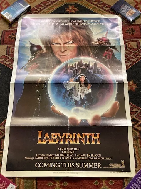 The Academy on X: 1986's 'Labyrinth,' starring Jennifer Connelly as Sarah  Williams and David Bowie as Jareth, released in theaters exactly 36 years  ago and was the last feature film Jim Henson