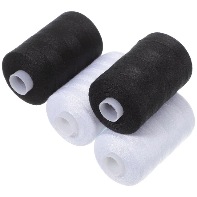 4 Rolls Quiltfaden Faden Einfädeln 402 Nähgarn Kreuzstichzubehör Dünne Linie