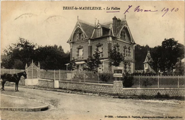 CPA TESSÉ-la-MADELEINE - Le Vallon (356456)