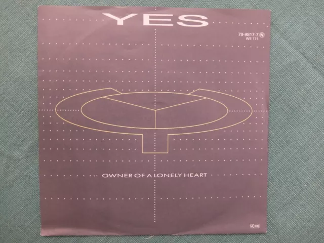 7" YES: Owner Of A Lonely Heart