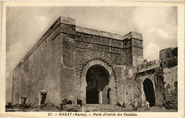 CPA AK MAROC RABAT - Porte d'Entrée des Oudaias (280519)
