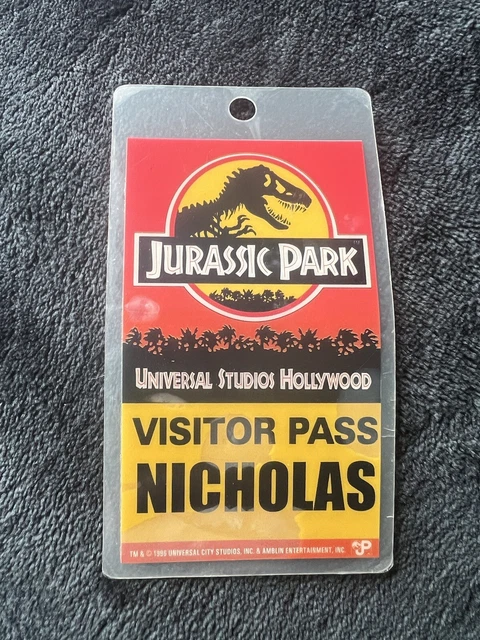 JURASSIC PARK 90’S Lanyard From Universal Studios £4.87 - PicClick UK