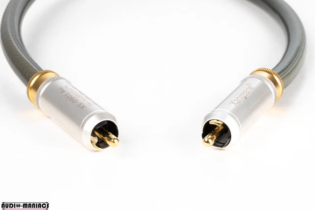 thumbnail image 2 of QED Reference Digital Audio 40 Coaxial Cable With Digiloc2 RCA Connectors - Custom Made, 75 Ohm, Silver Plated OFC 2 of 5