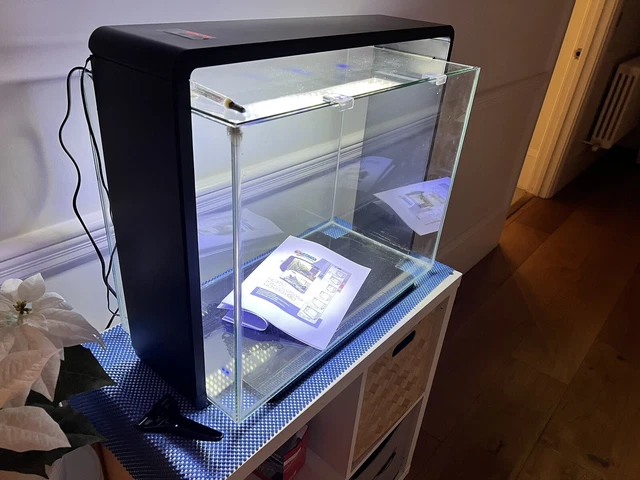 SuperFish Home 80 Ltr Aquarium Black Fish Tank