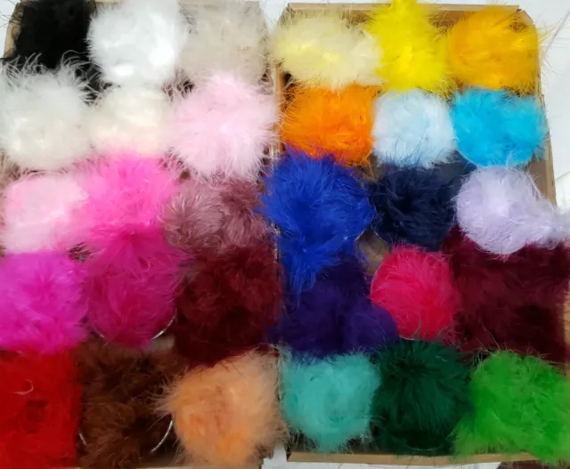 Feather Trim Marabou Swansdown String 40mm Various Length