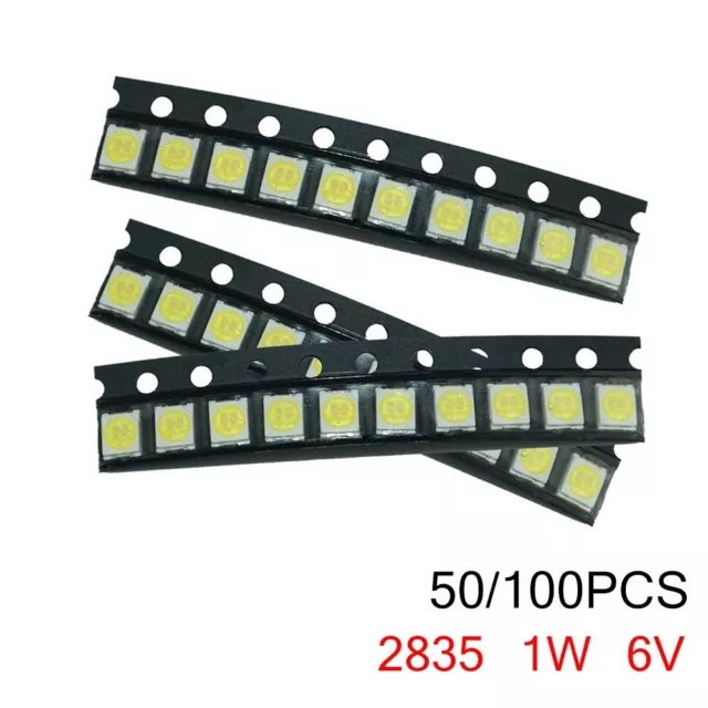 Bande Photodiode 2835 Diode for LCD TV LED Réparation SMD Lumière 6V Durable