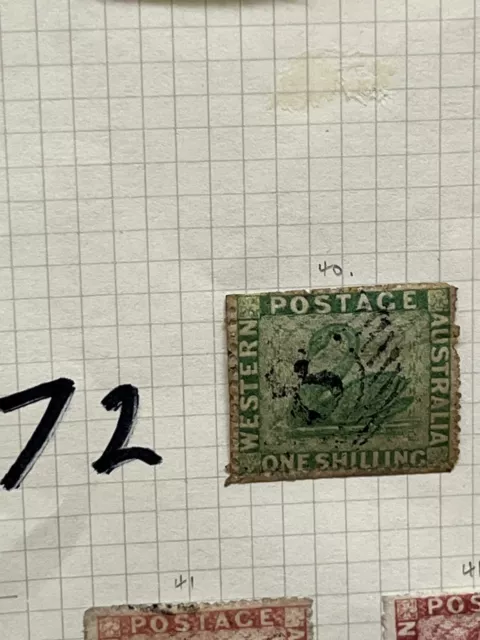Western Australia stamp used Lot, 72 Western Australia stamp used Lot, 72