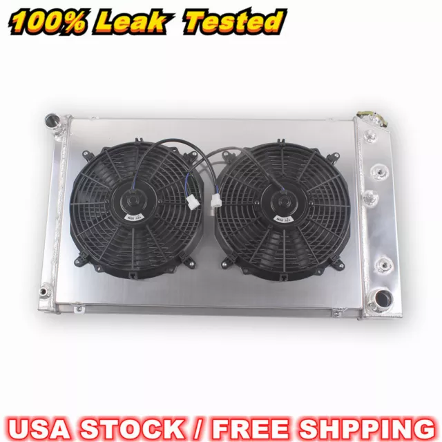 3Row Radiator+Shroud+Fan For Chevy Buick Pontiac Oldsmobile CC162