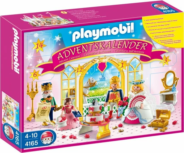 Figurine PLAYMOBIL Vintage Prince Médiéval Avec épée Et Parchemin - Set 4165/4211 2011 - Occasion