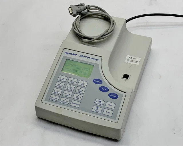 EPPENDORF 6131 BIOPHOTOMETER Benchtop Lab Spectrophotometer Bio
