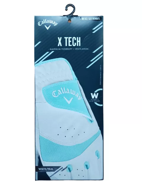 Nike Golf Verdana White Leather Left Glove Women's Small