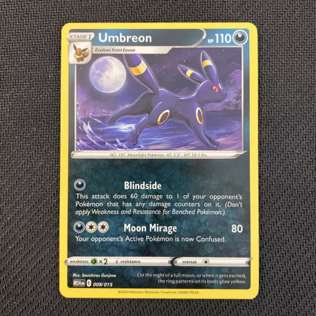 POKÉMON UMBREON 2025 McDonalds Happy Meal Promo 009/015 NM £2.91 PicClick UK