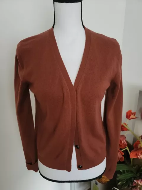 BOTTEGA VENETA Sweater 100% Cashmere Sz 38 Made in Italy